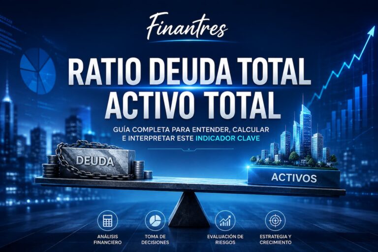 Ratio deuda total activo total