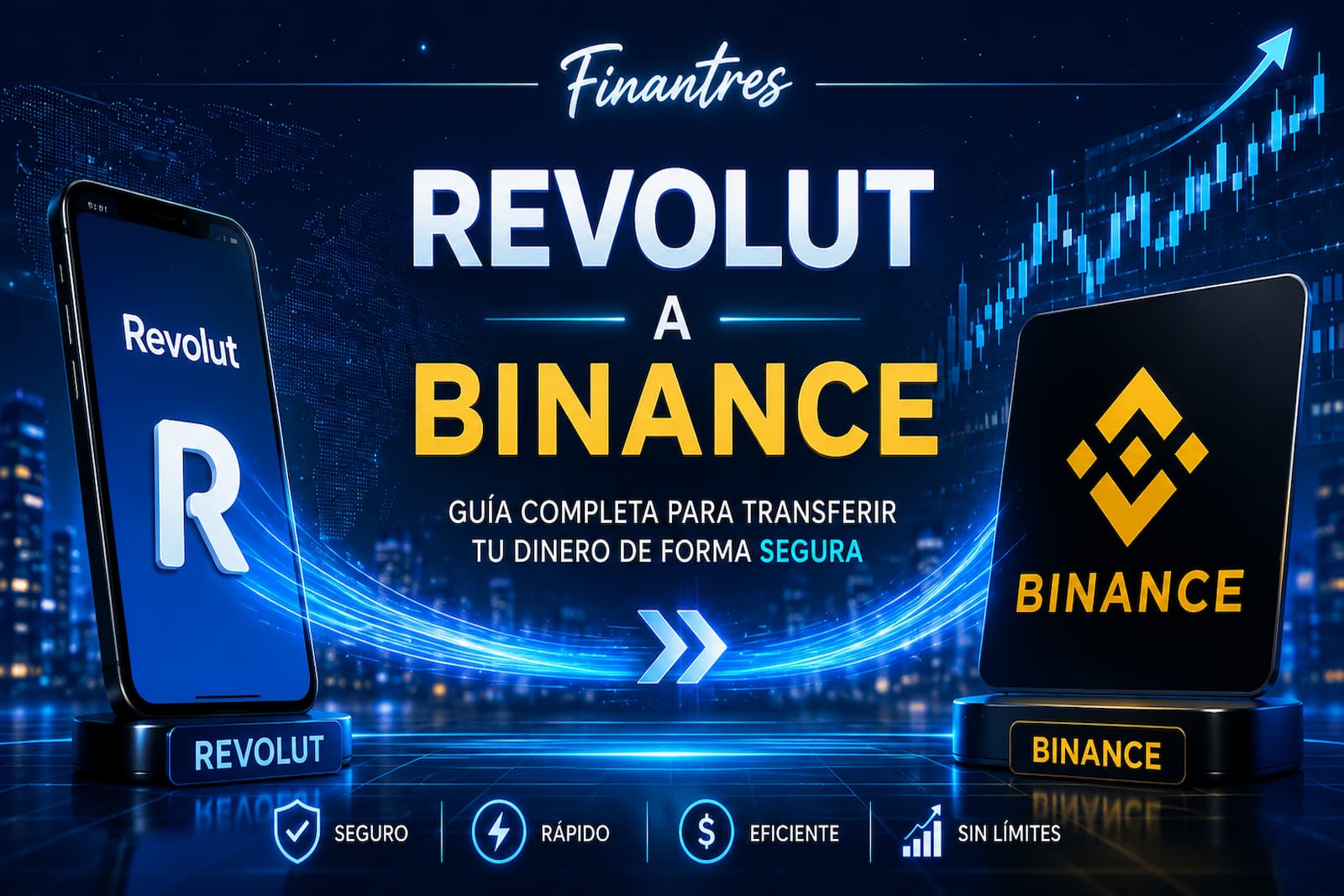 Revolut a Binance: cómo transferir dinero o criptomonedas