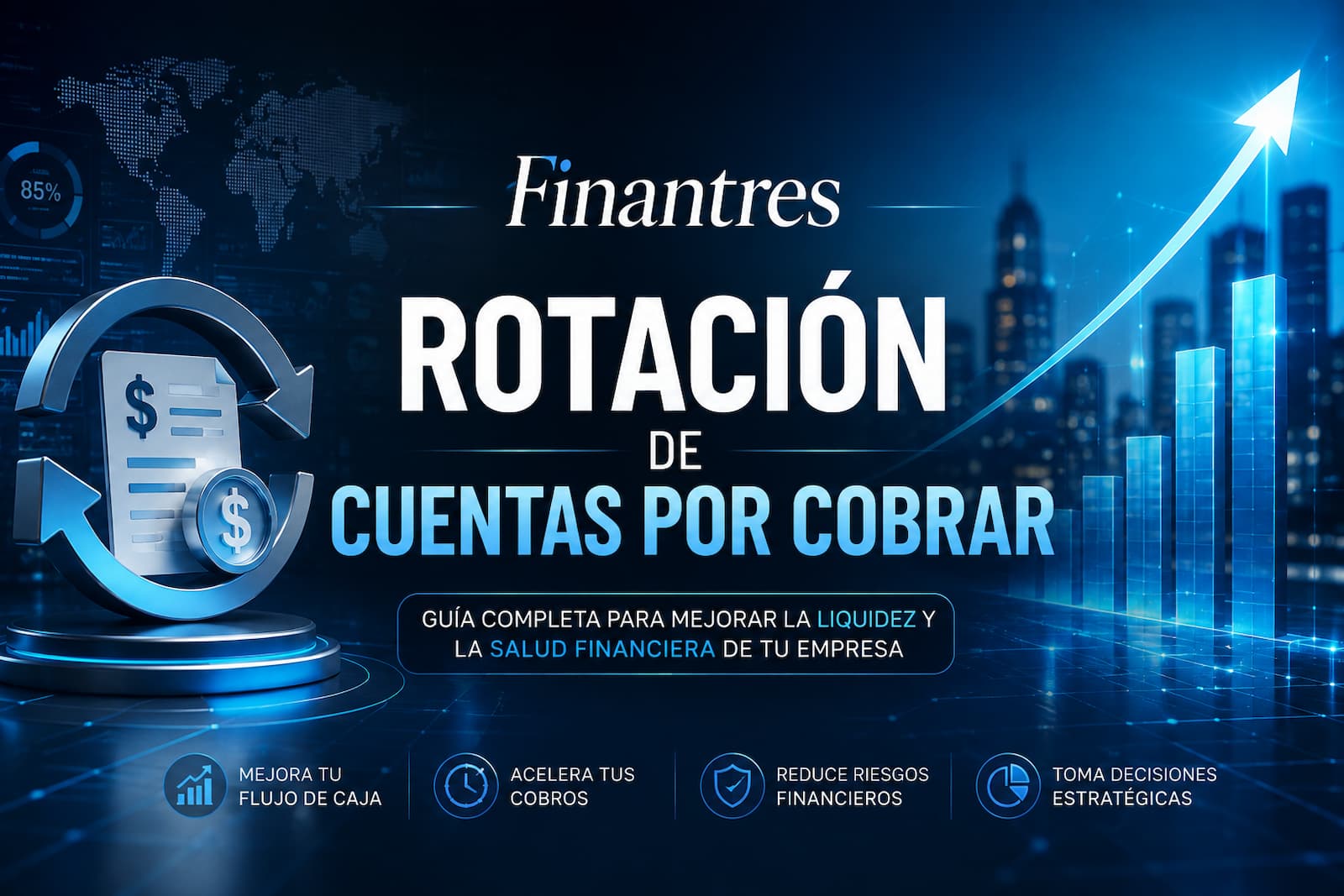 Rotación de cuentas por cobrar: qué es, fórmula y cómo interpretarla