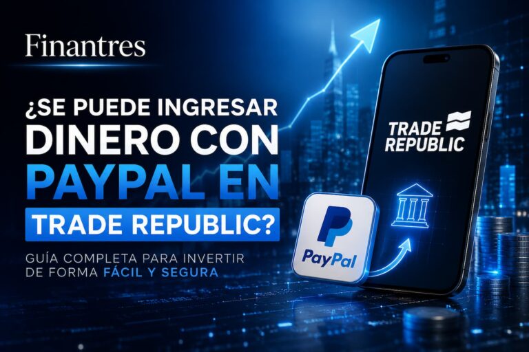 Se puede ingresar dinero con PayPal en Trade Republic