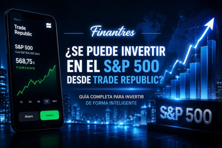 Se puede invertir en el S&P 500 desde Trade Republic