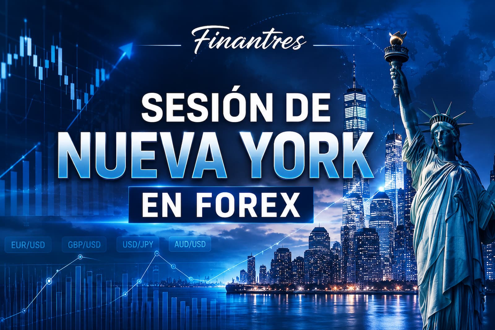Sesión de Nueva York en Forex: horario en España y claves para operarla