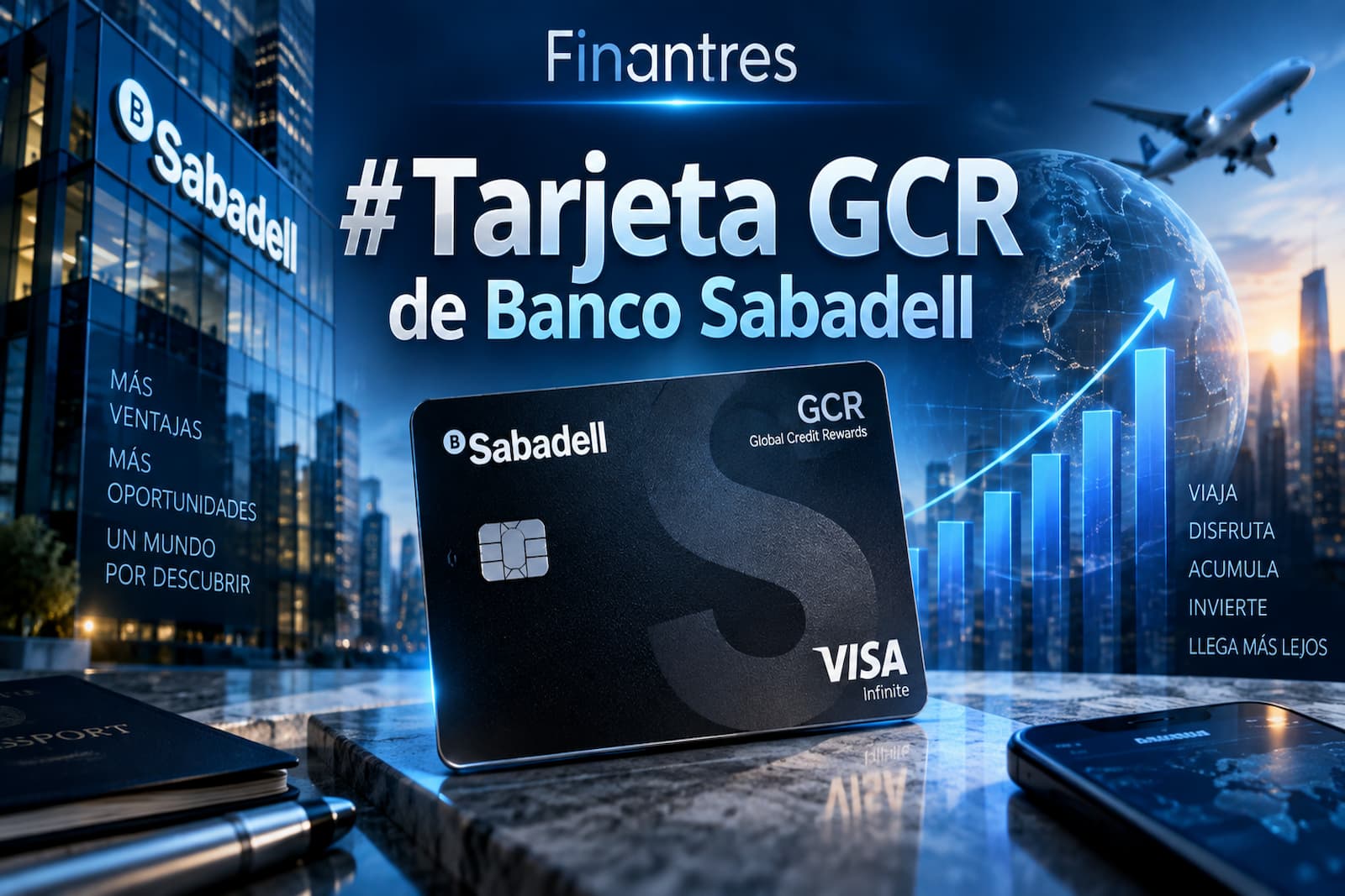 Tarjeta GCR del Banco Sabadell