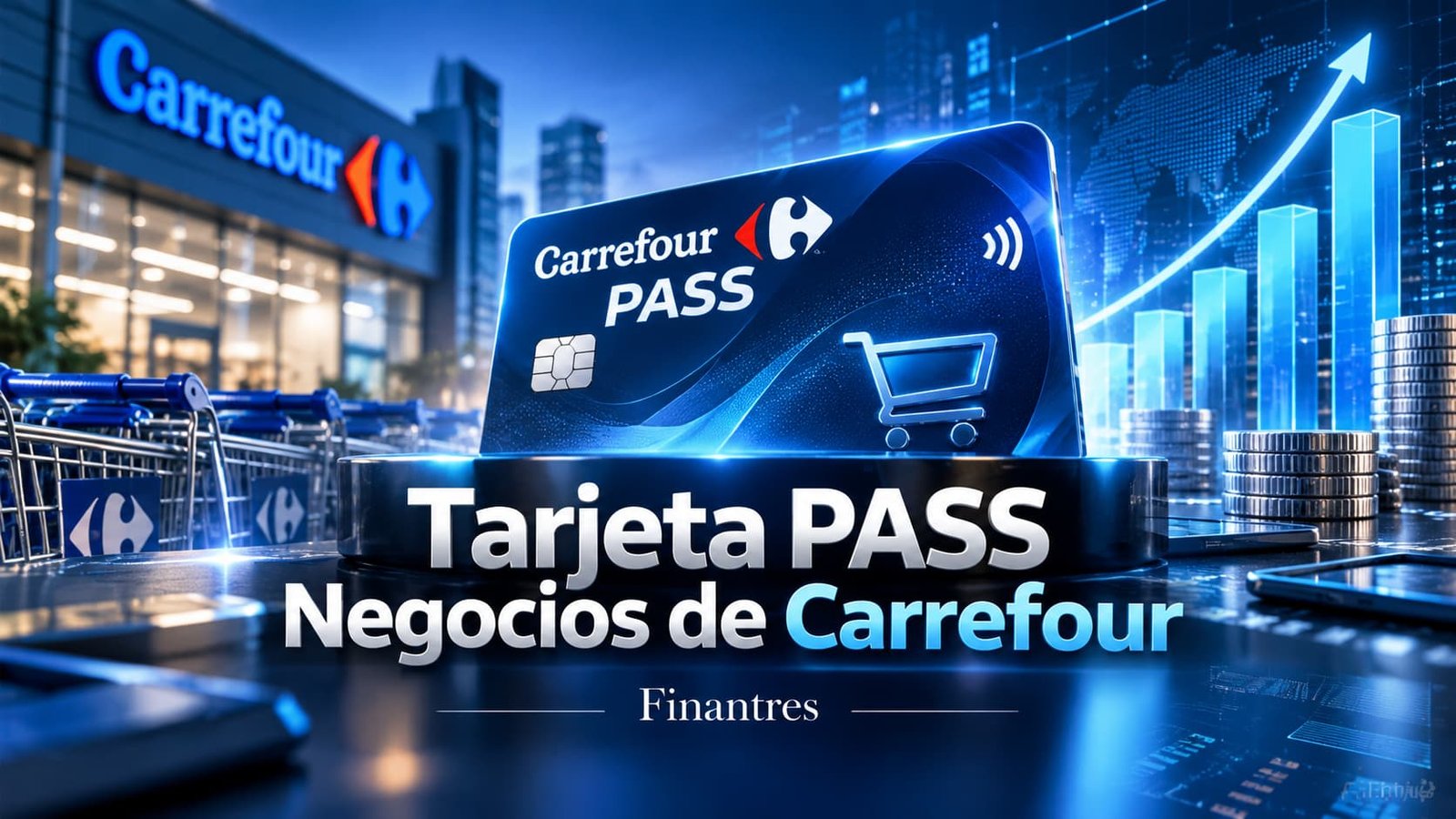 Tarjeta PASS Negocios de Carrefour