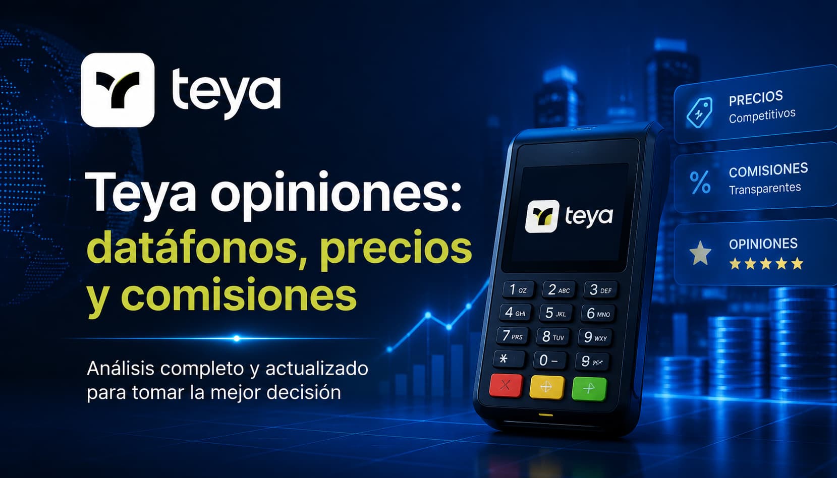 Teya opiniones datáfonos precios y comisiones