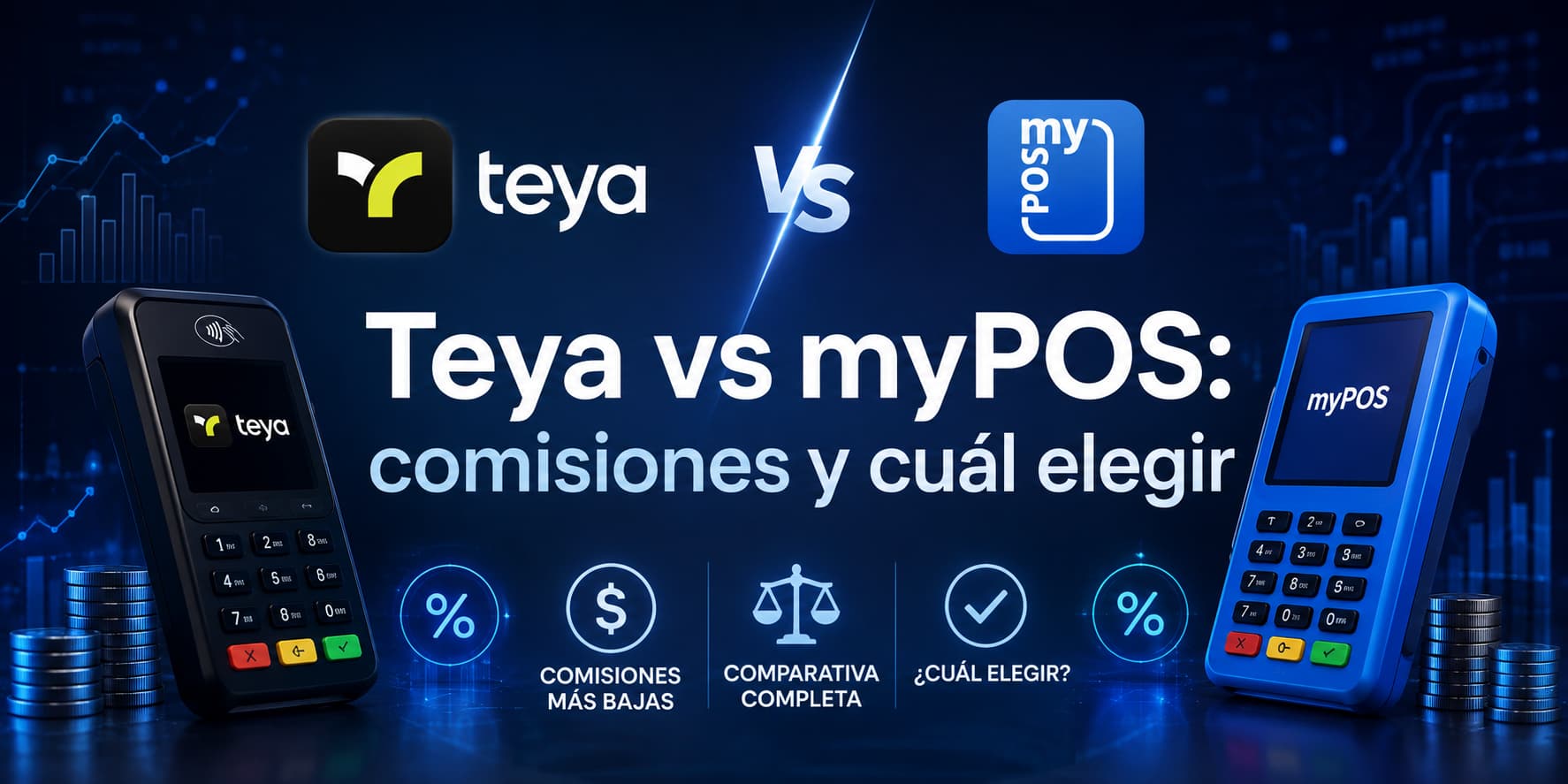 Teya vs myPOS: ¿qué datáfono conviene más para tu negocio?