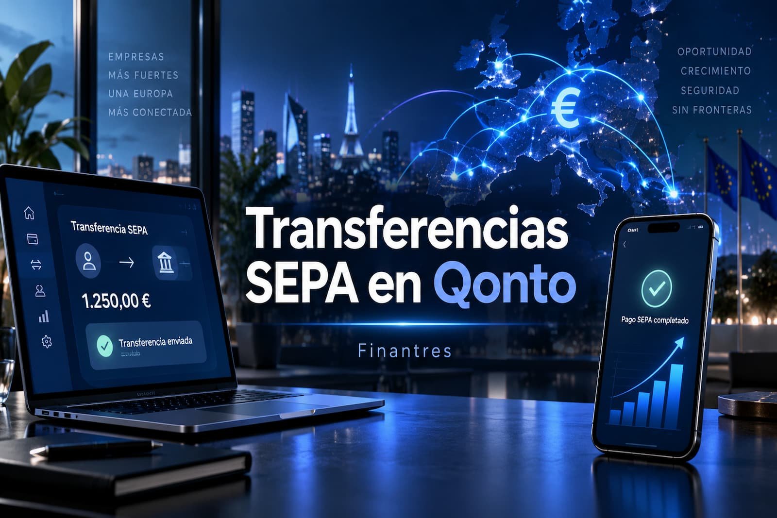 Transferencias SEPA en Qonto