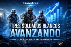 Tres soldados blancos avanzando