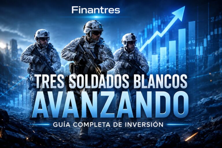 Tres soldados blancos avanzando