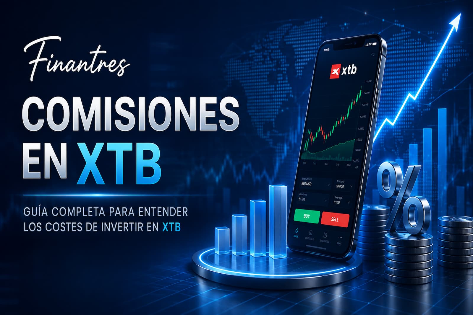 comisiones en XTB