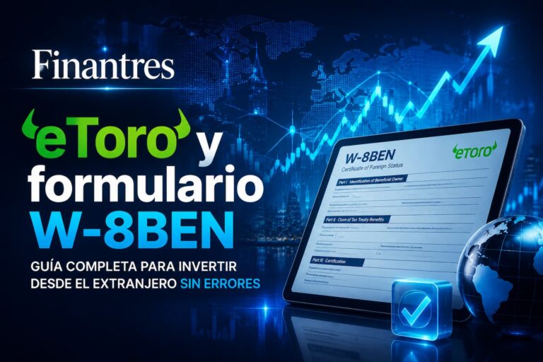eToro y formulario W 8BEN