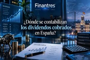 ¿Dónde se contabilizan los dividendos cobrados en España