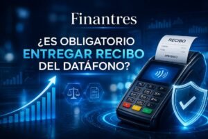 ¿Es obligatorio entregar recibo del datáfono?