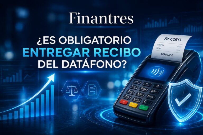 ¿Es obligatorio entregar recibo del datáfono?