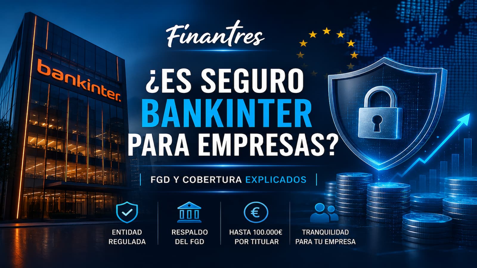 ¿Es seguro Bankinter para empresas? FGD y protección del dinero