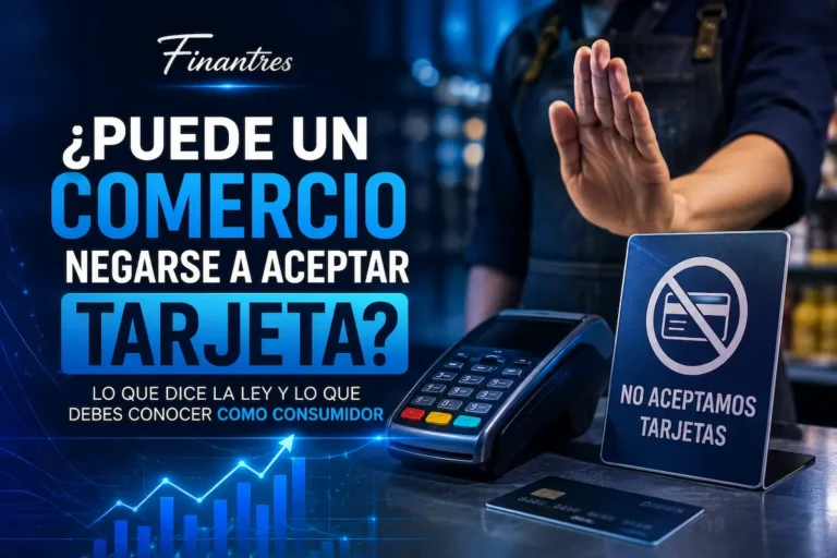 ¿Puede un comercio negarse a aceptar tarjeta?