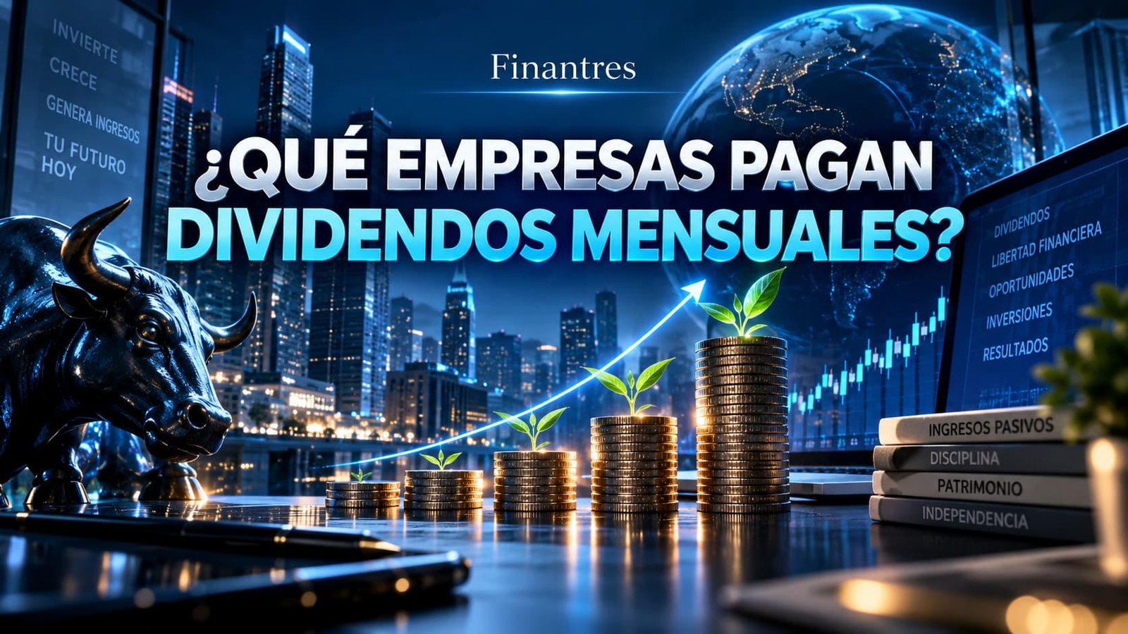 ¿Qué empresas pagan dividendos mensuales