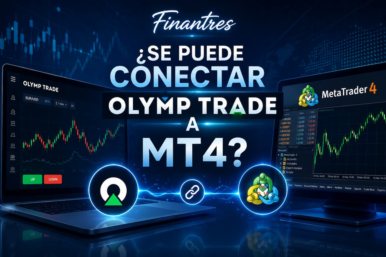 ¿Se puede conectar Olymp Trade a MT4