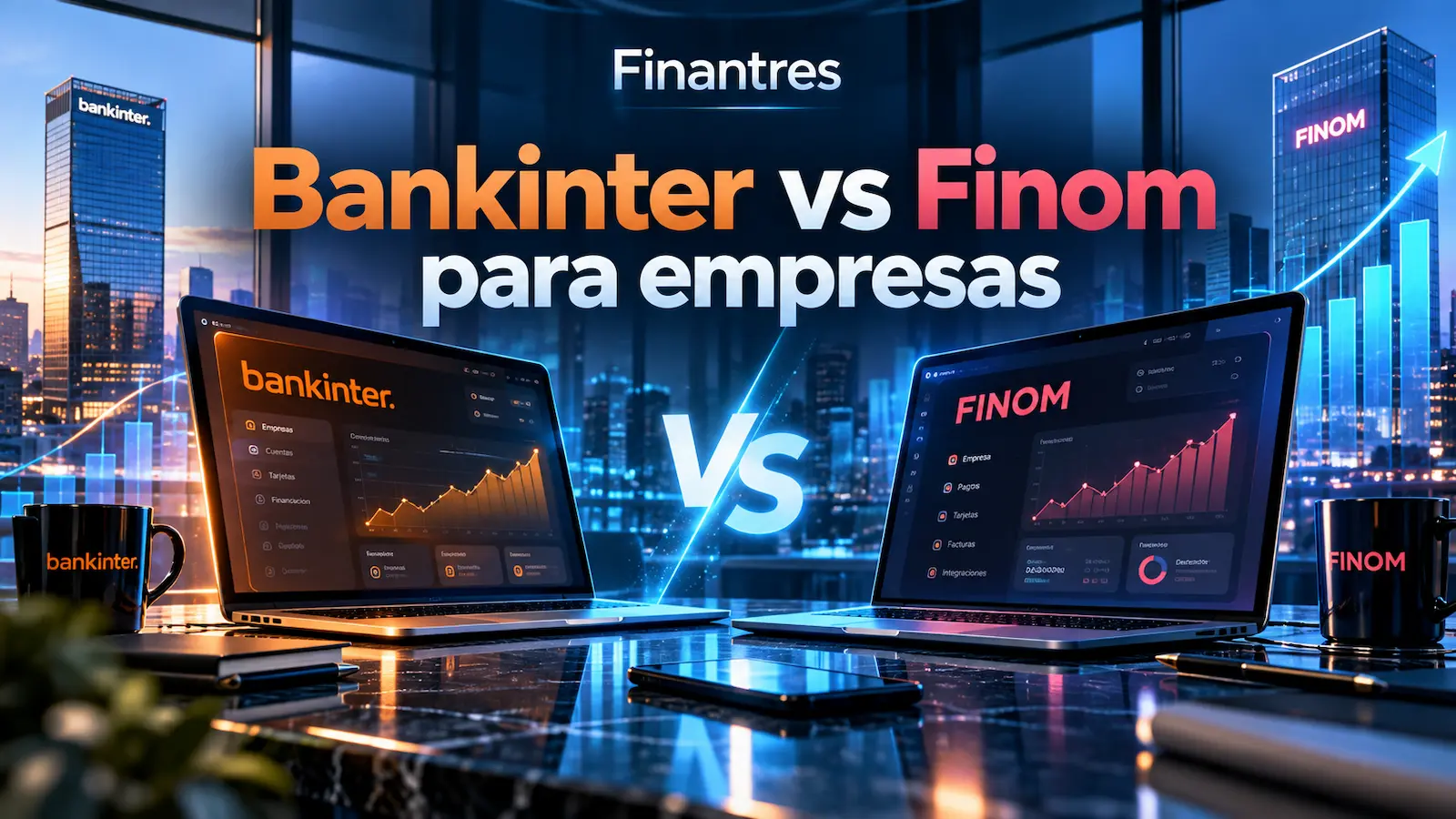 PLAN Empresas 0 de Bankinter vs Cuenta Empresa de Finom: ¿cuál elegir?