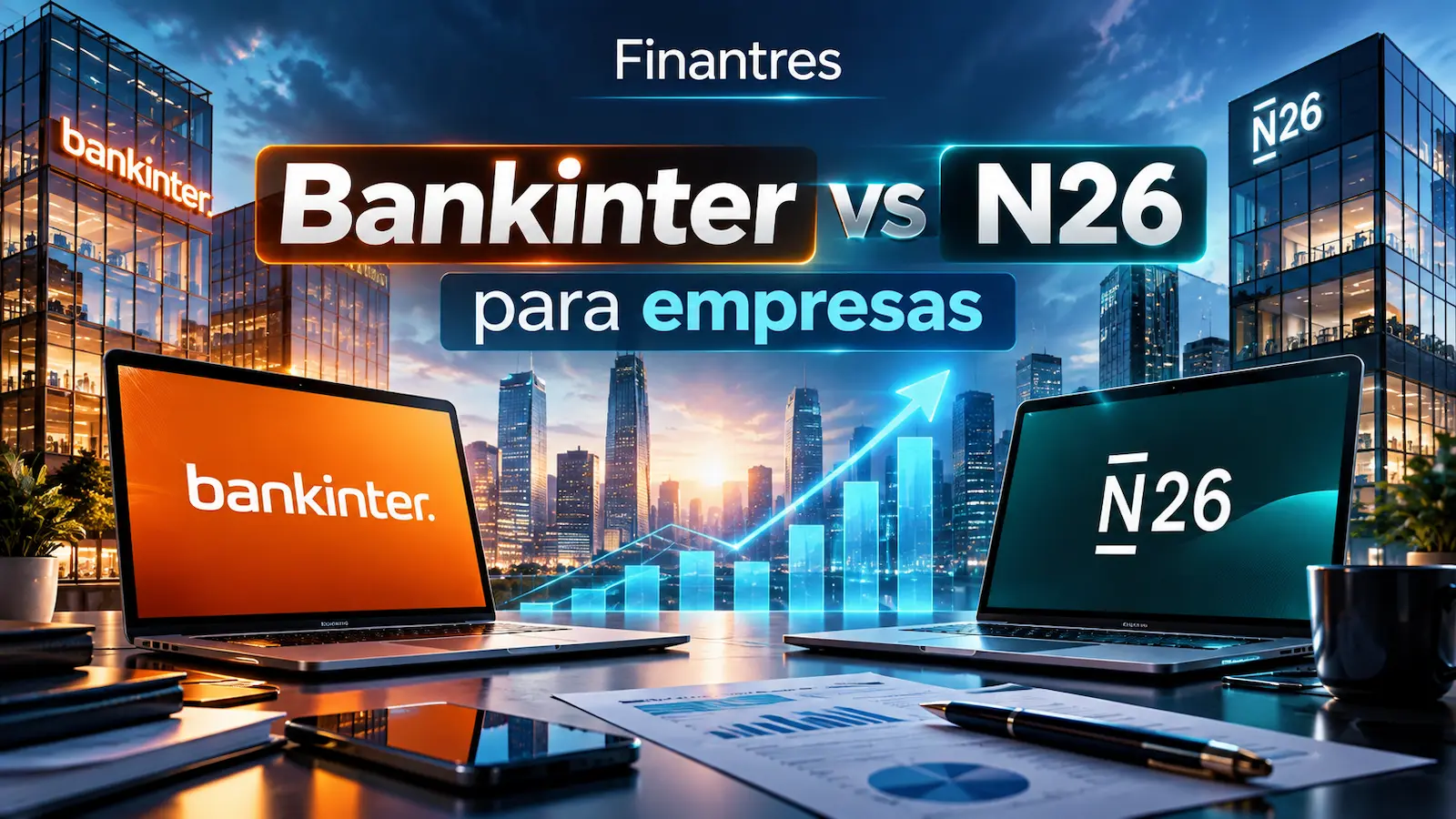 Bankinter PLAN Empresas 0 vs N26 Business: ¿cuál conviene más a tu empresa?