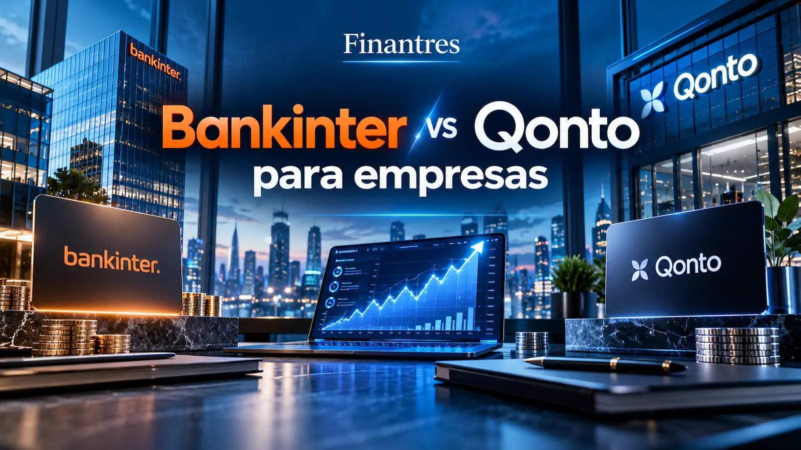 Bankinter PLAN Empresas 0 vs Cuenta Business de Qonto: ¿cuál conviene más?