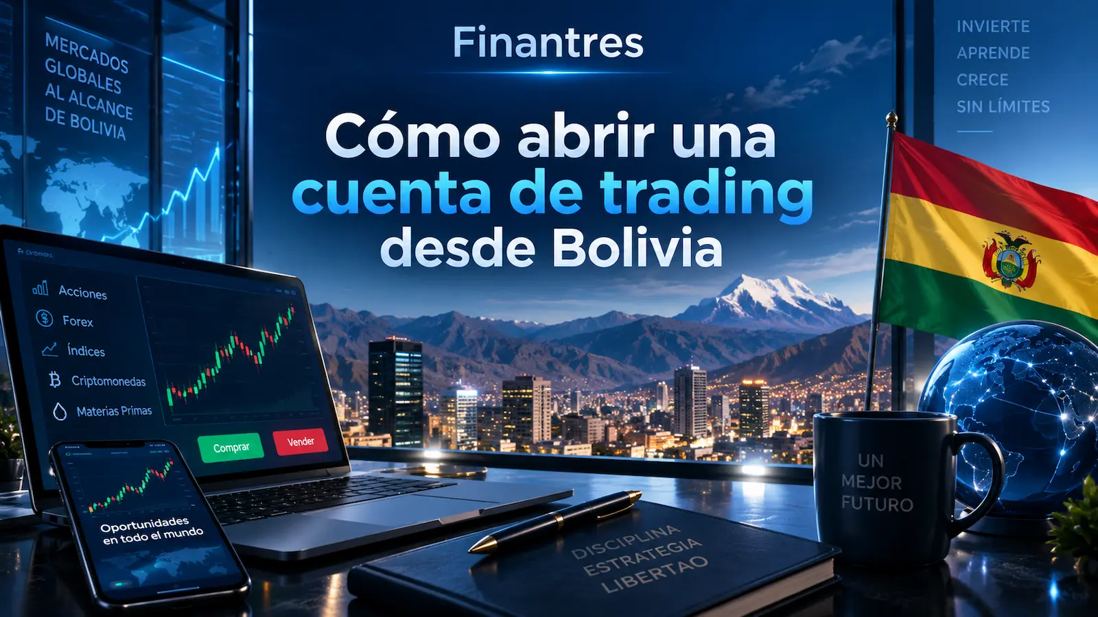 Cómo abrir una cuenta de trading desde Bolivia: guía paso a paso