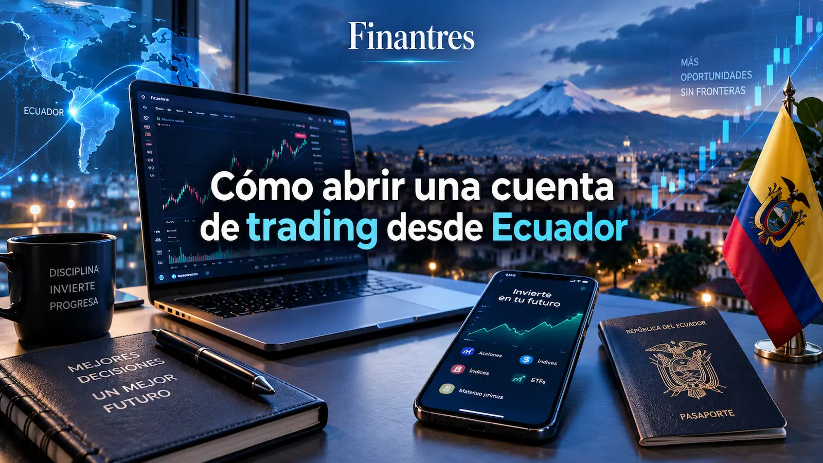 Cómo abrir una cuenta de trading desde Ecuador