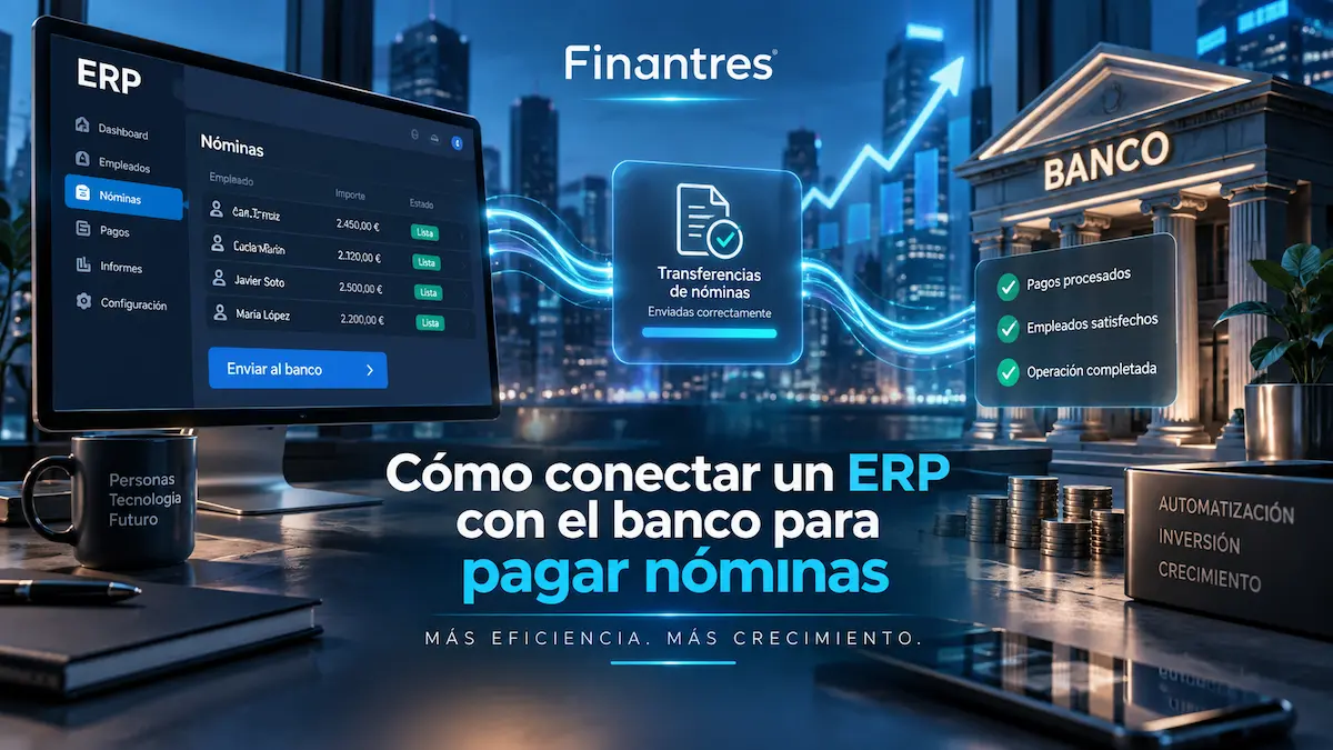 Cómo conectar un ERP con el banco para pagar nóminas
