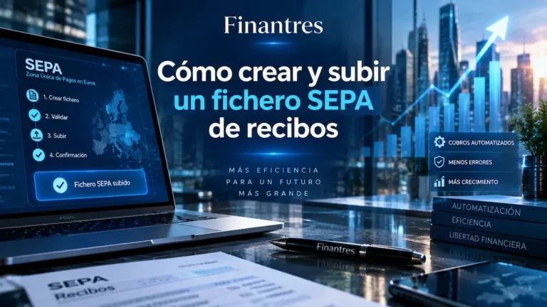 Cómo crear y subir un fichero SEPA de recibos