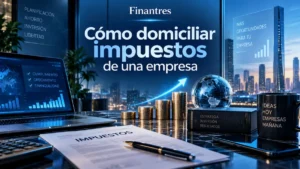 Cómo domiciliar impuestos de una empresa
