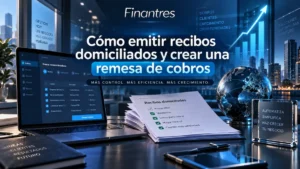 Cómo emitir recibos domiciliados y crear una remesa de cobros