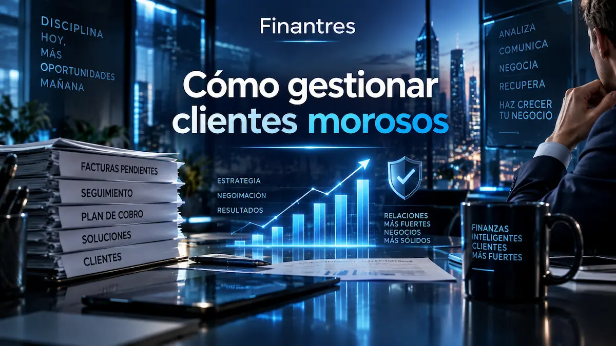 Cómo gestionar clientes morosos