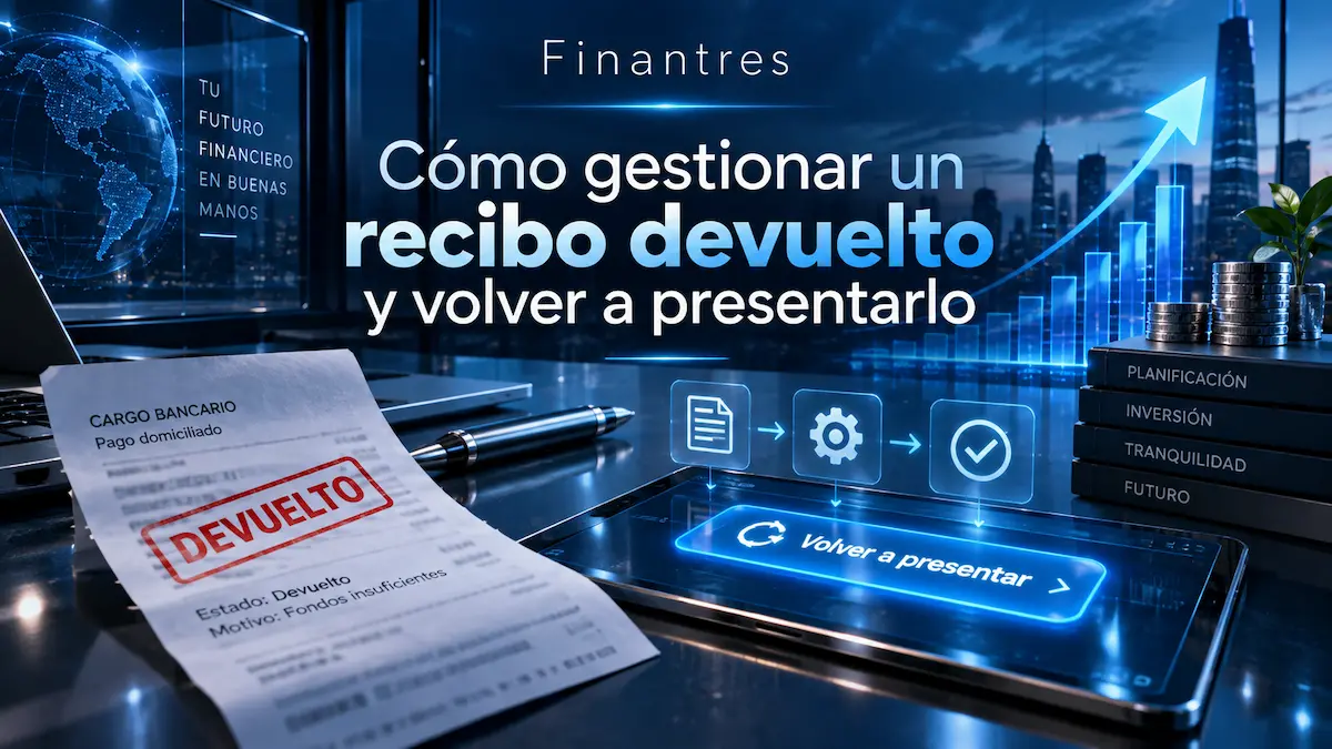 Cómo gestionar un recibo devuelto y volver a presentarlo