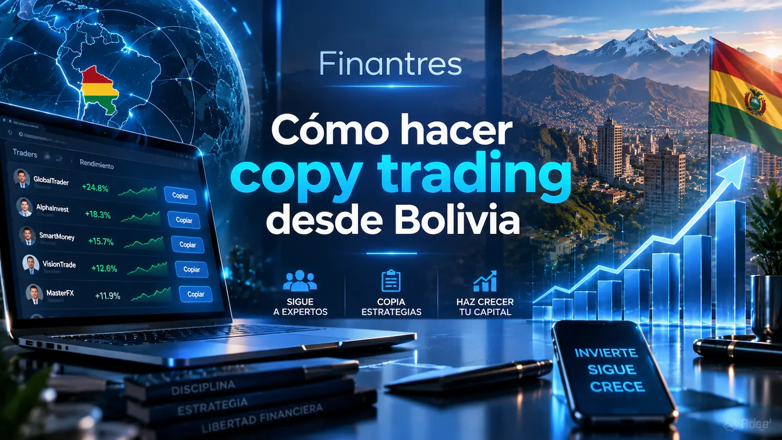 Cómo hacer copy trading desde Bolivia: guía paso a paso