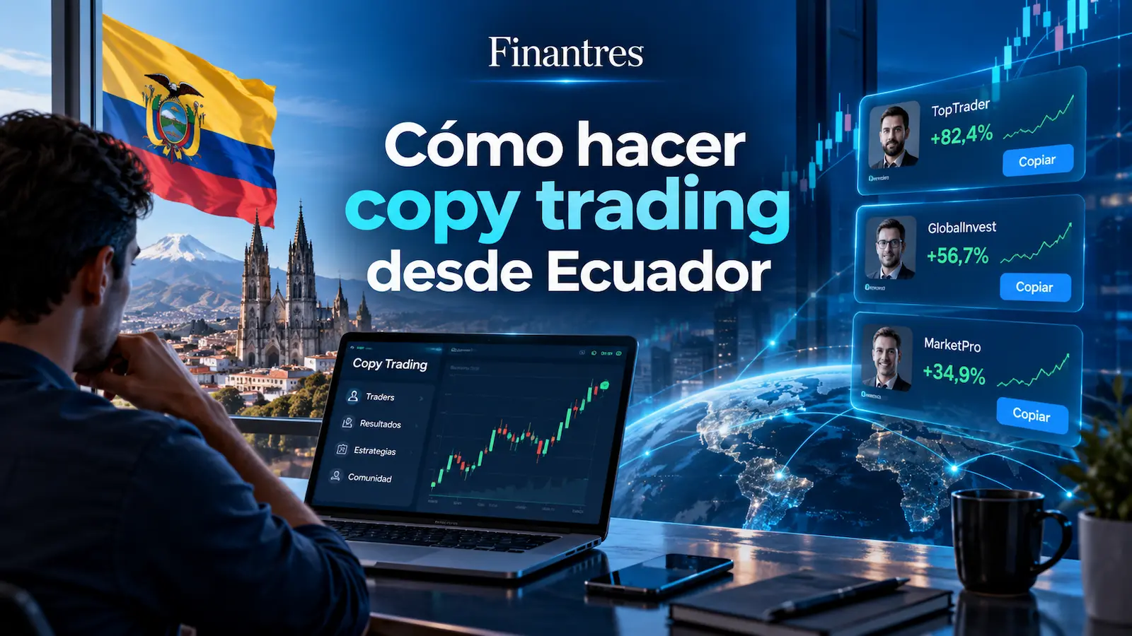 Cómo hacer copy trading desde Ecuador