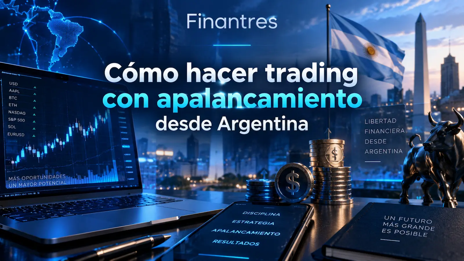Cómo hacer trading con apalancamiento desde Argentina
