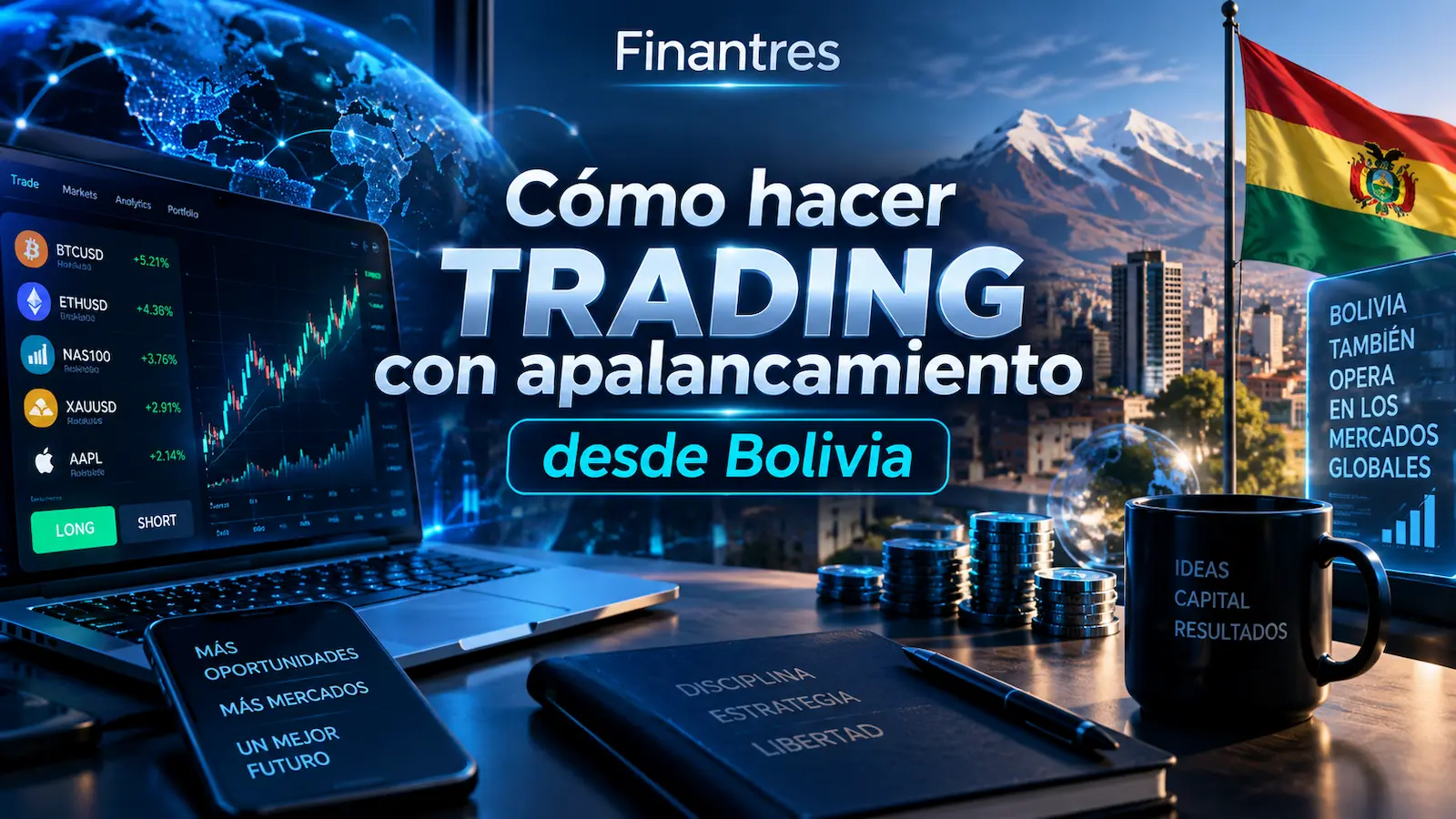 Cómo hacer trading con apalancamiento desde Bolivia: guía práctica