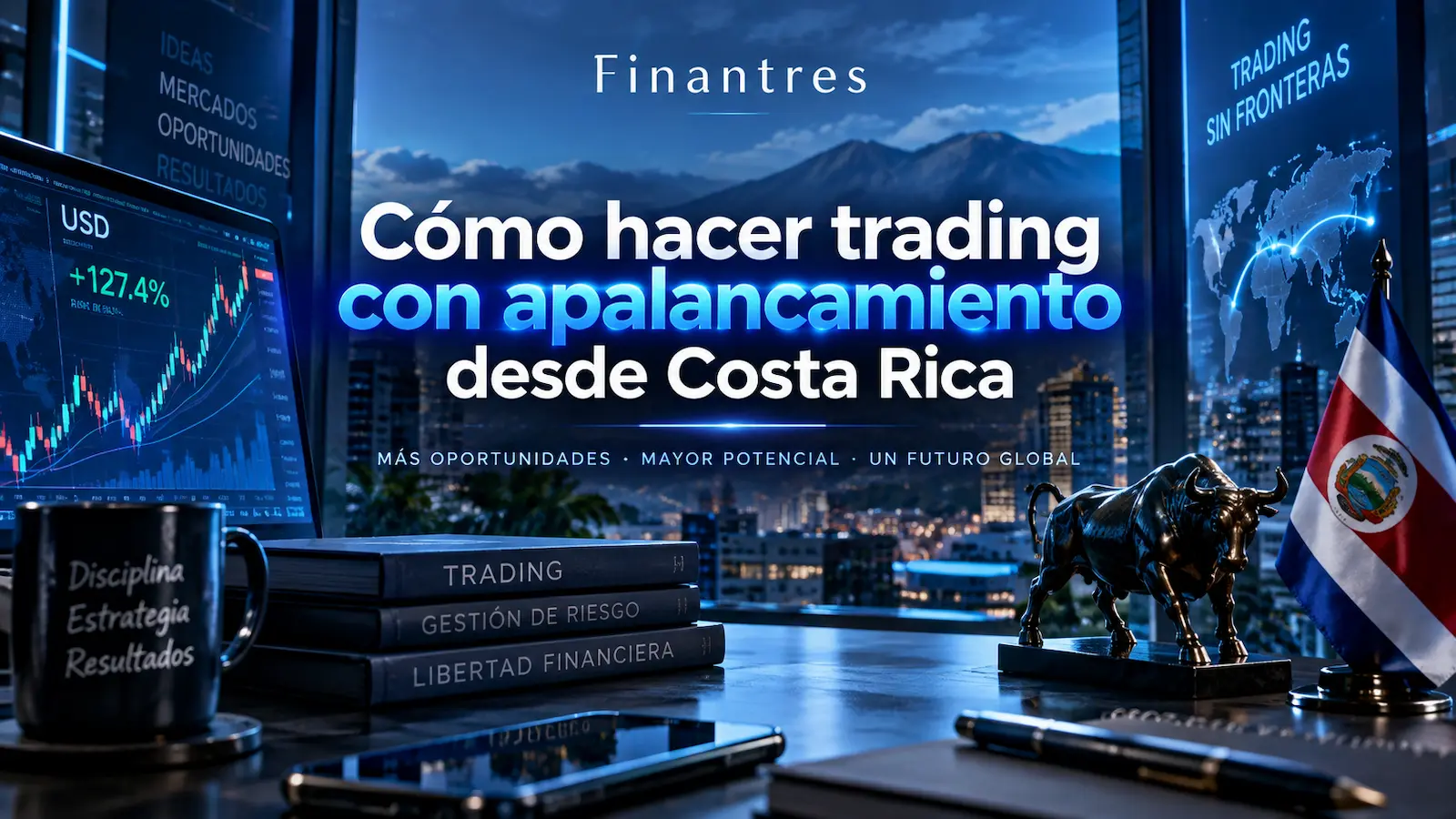 Cómo hacer trading con apalancamiento desde Costa Rica