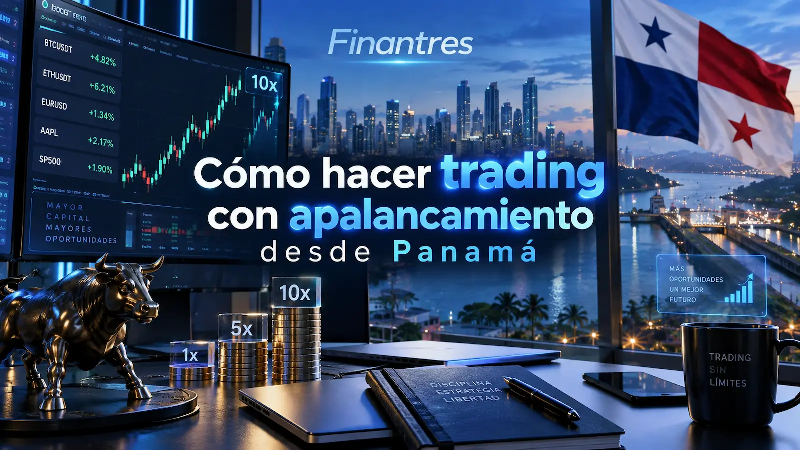 Cómo hacer trading con apalancamiento desde Panamá
