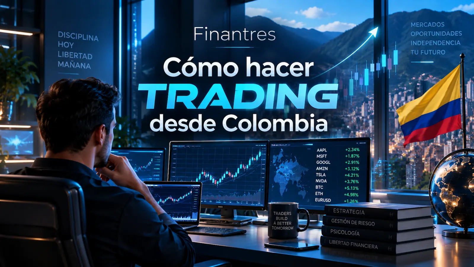 Cómo hacer trading desde Colombia