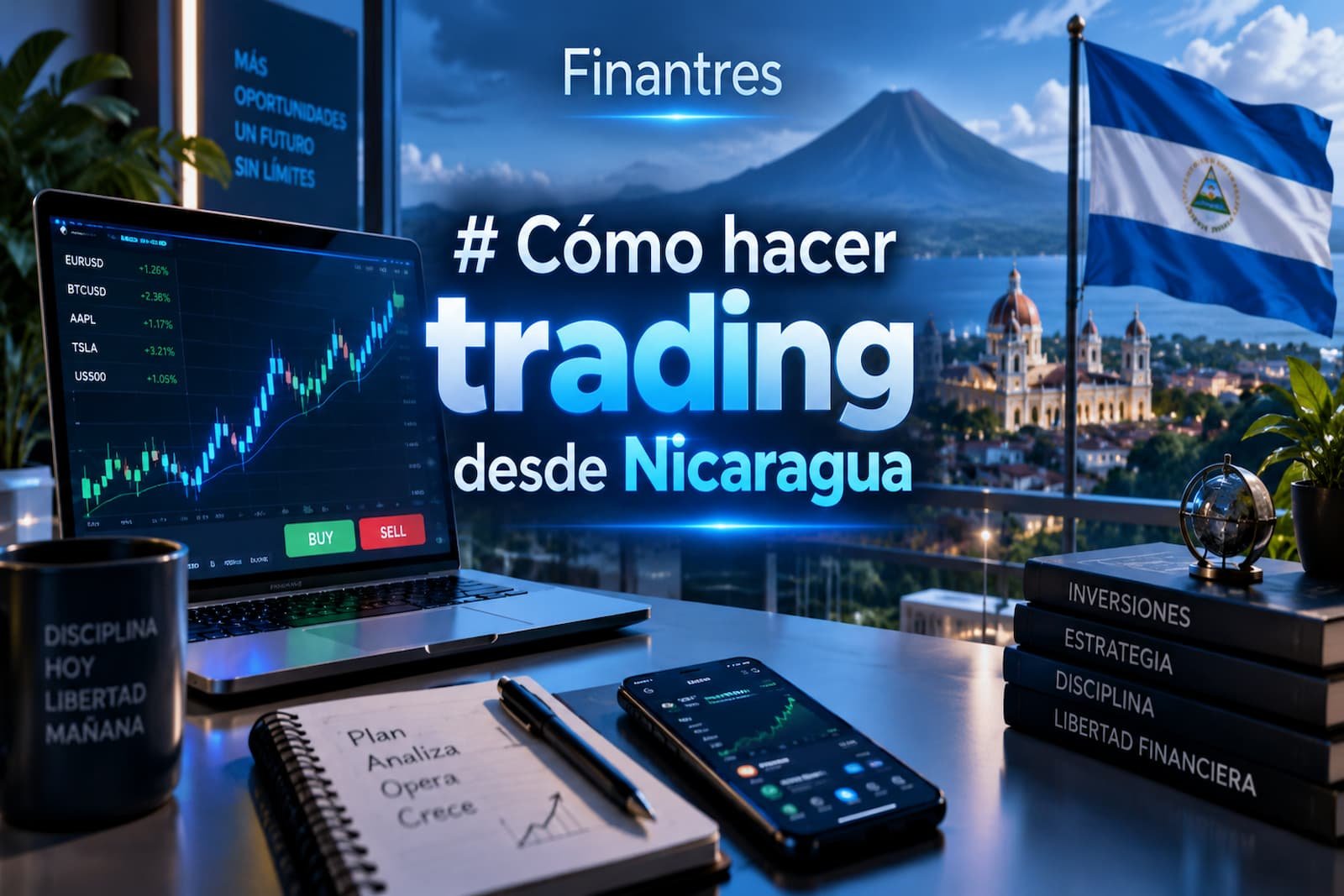 Cómo hacer trading desde Nicaragua