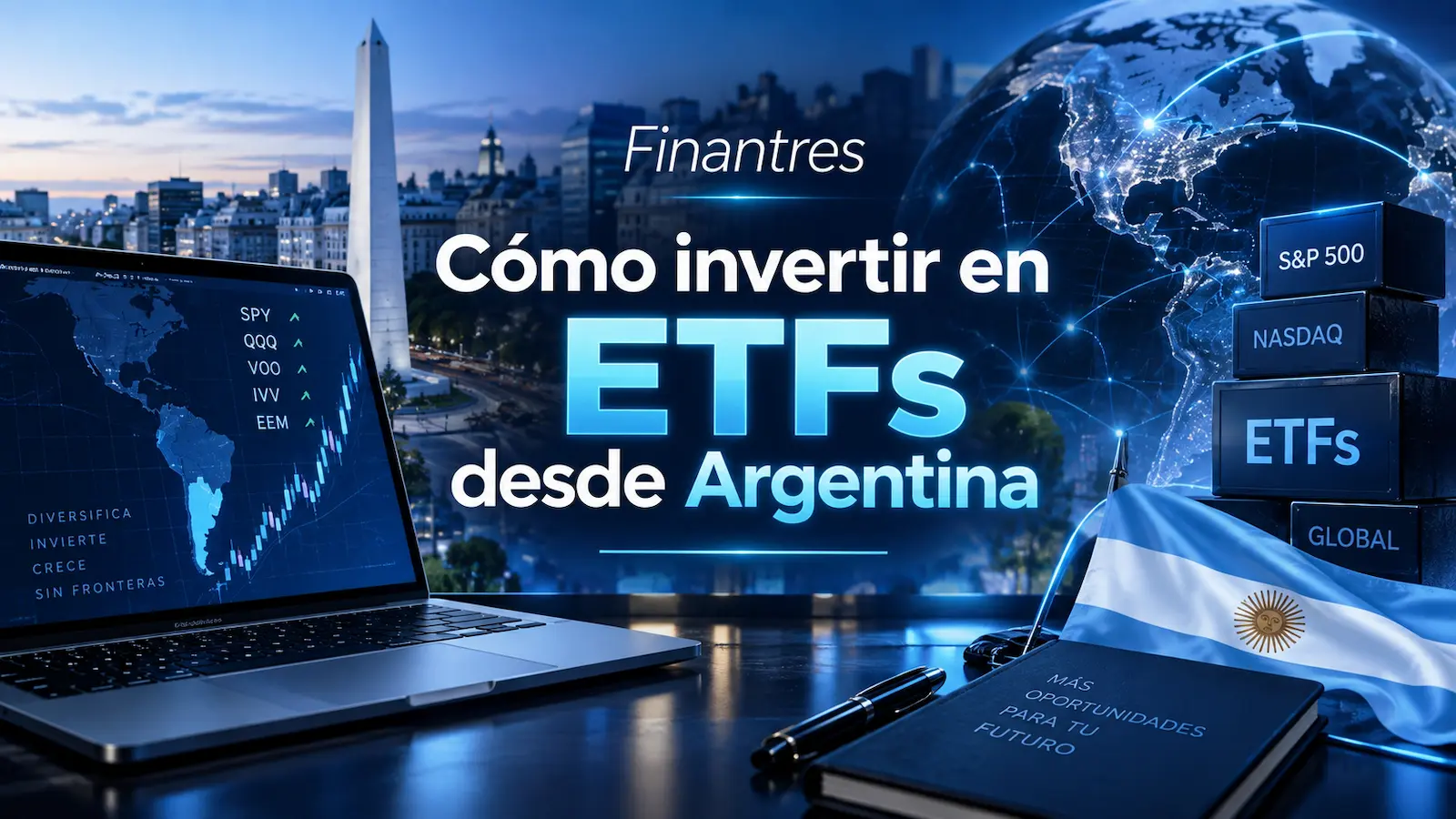 Cómo invertir en ETFs desde Argentina
