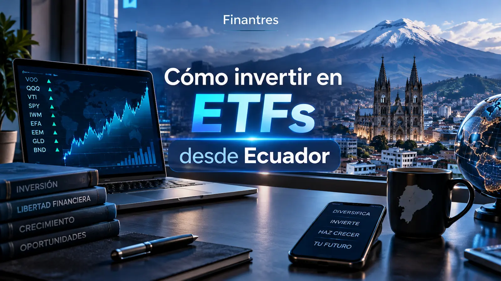Cómo invertir en ETFs desde Ecuador