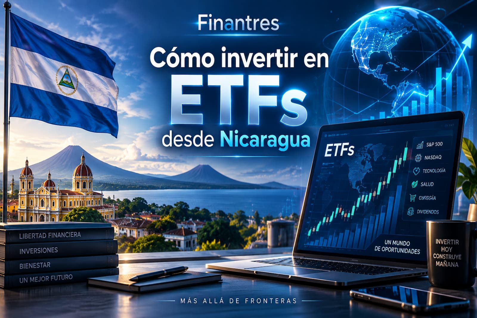 Cómo invertir en ETFs desde Nicaragua