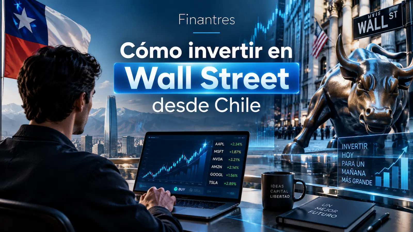 Cómo invertir en Wall Street desde Chile