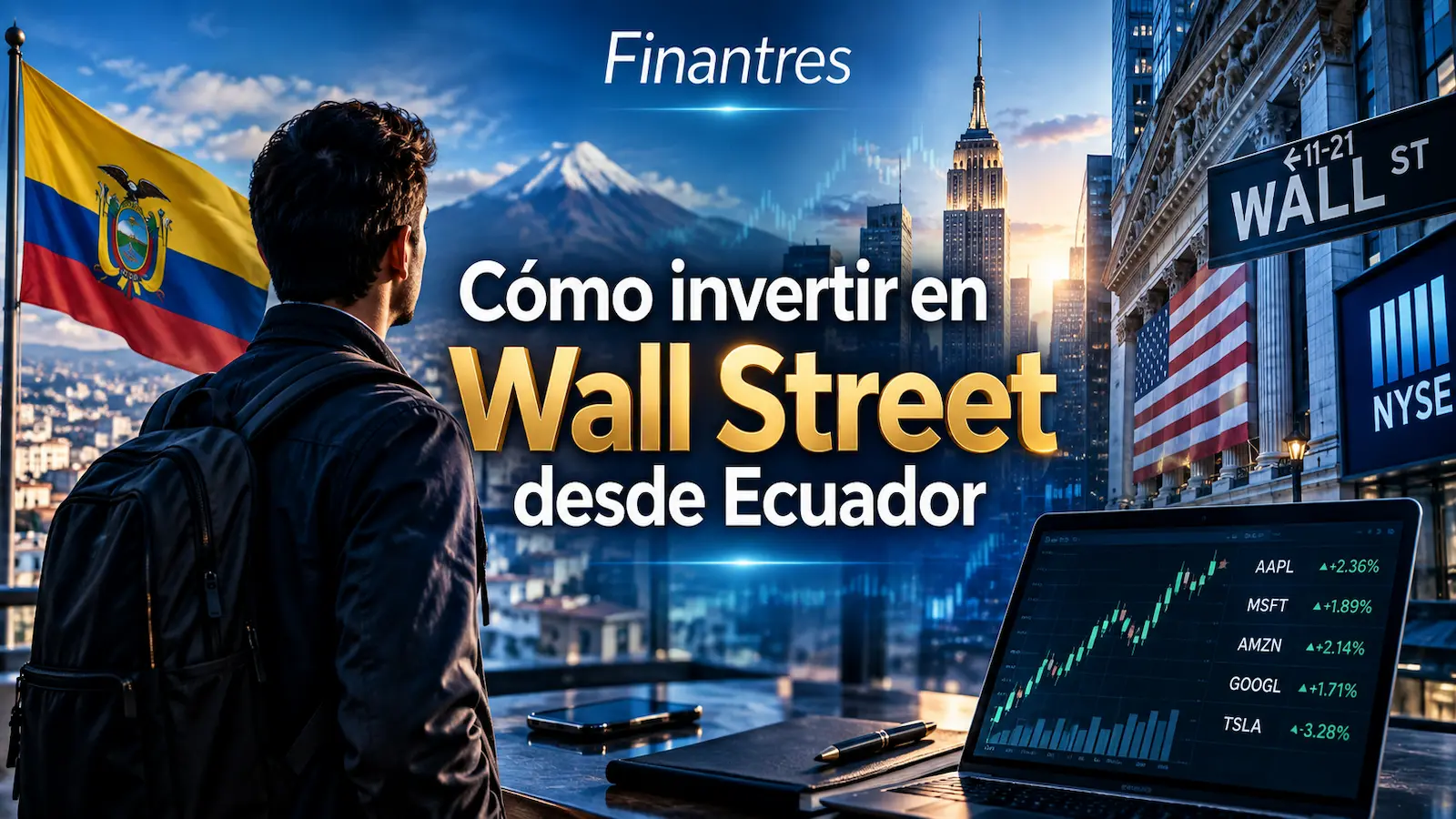 Cómo invertir en Wall Street desde Ecuador