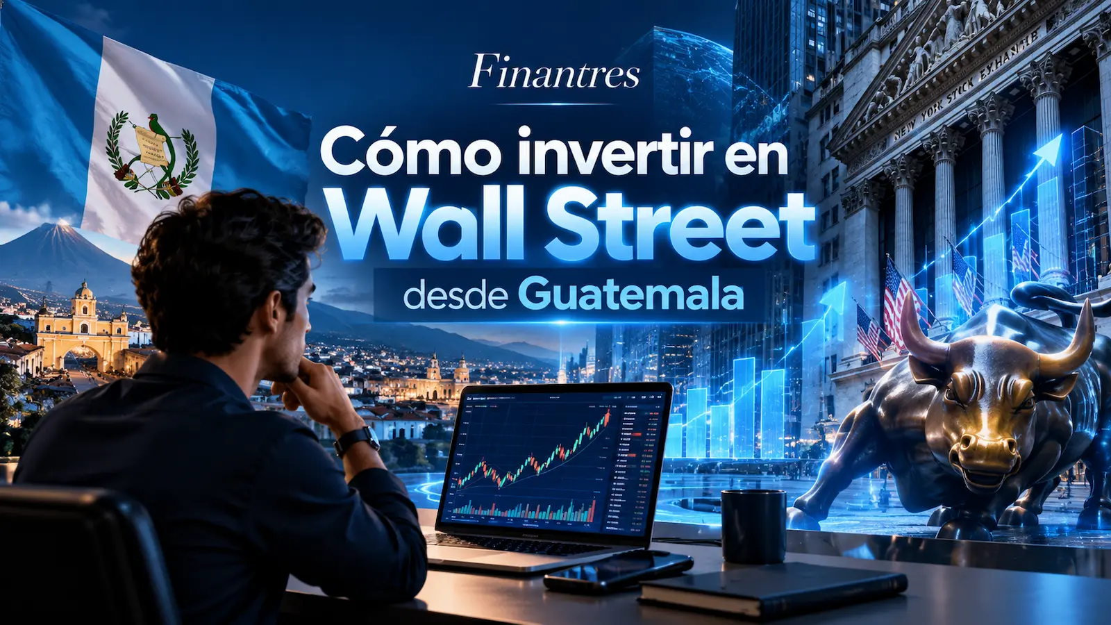 Cómo invertir en Wall Street desde Guatemala