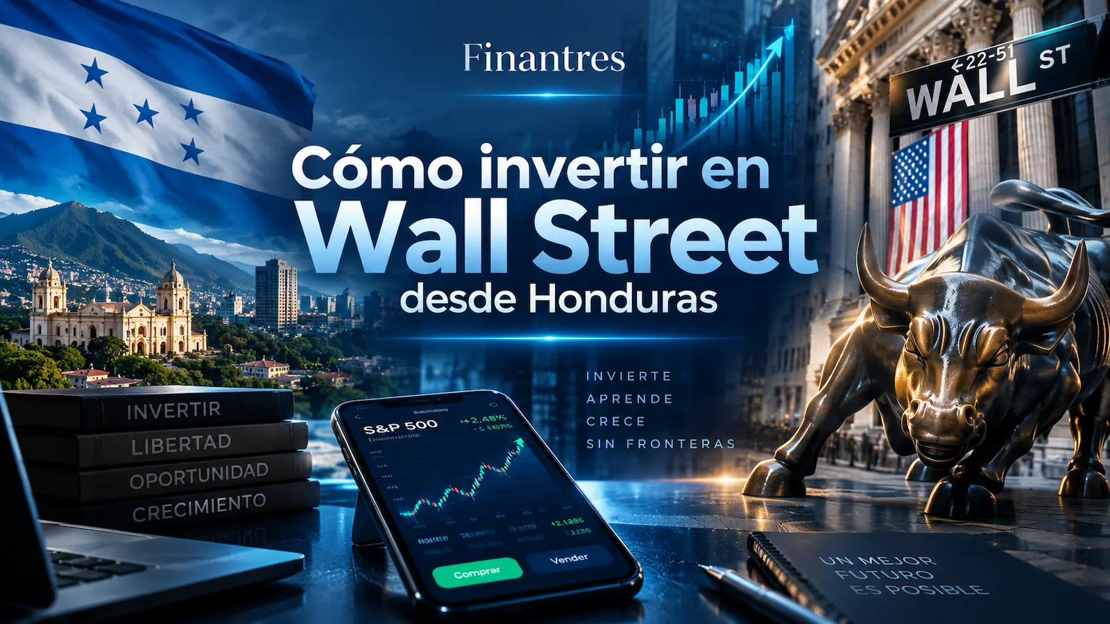 Cómo invertir en Wall Street desde Honduras
