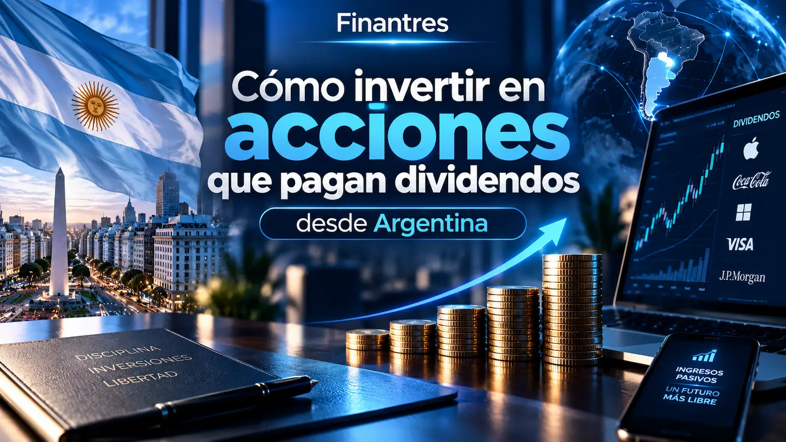 Cómo invertir en acciones que pagan dividendos desde Argentina