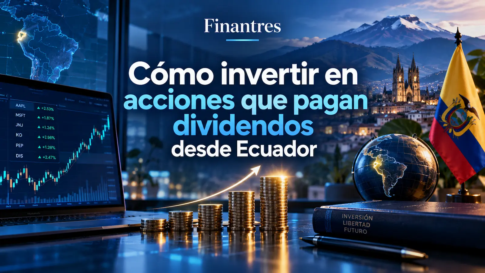 Cómo invertir en acciones que pagan dividendos desde Ecuador